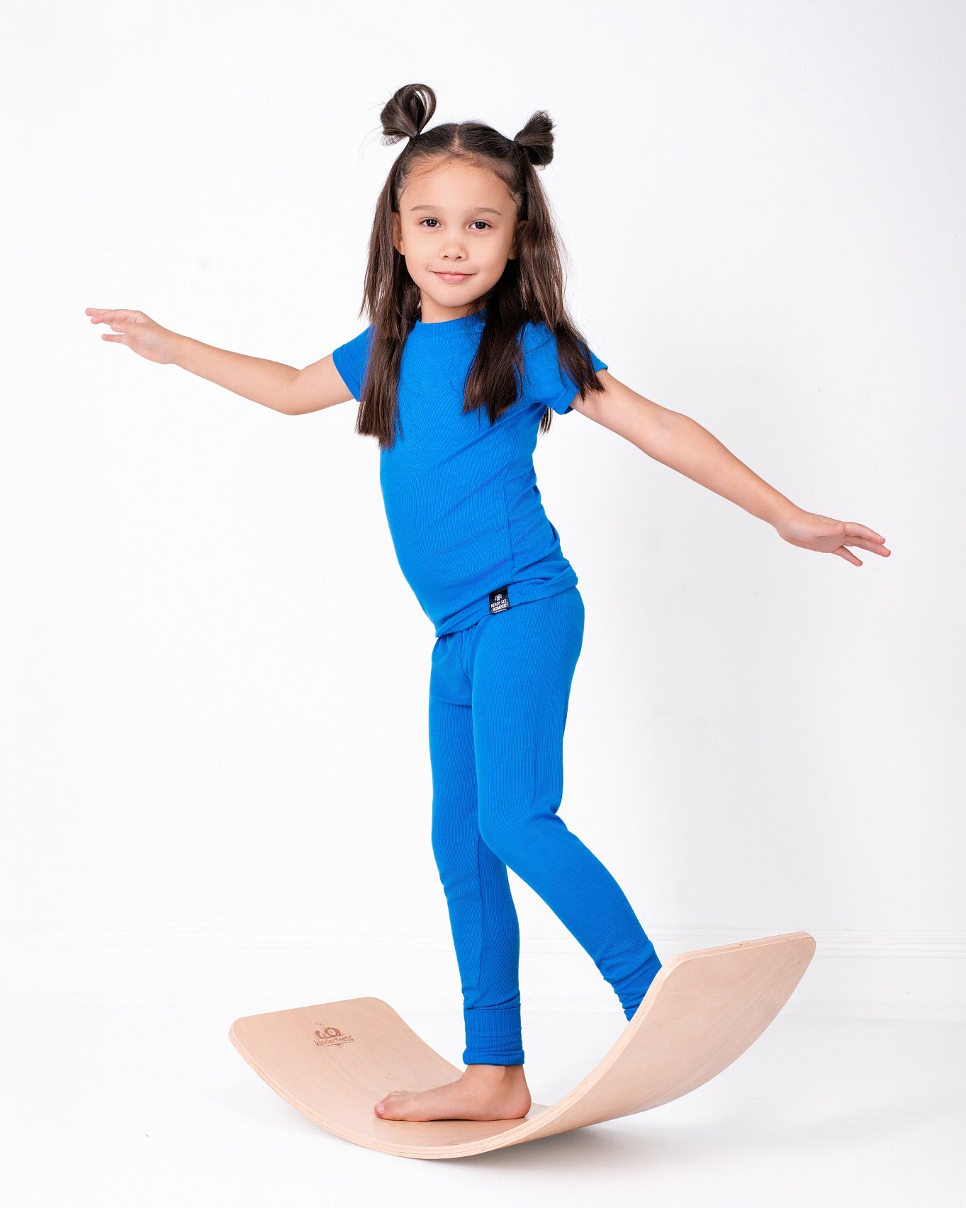 pc Loungewear Set in Ribbed Sapphire – Ready Set Romper