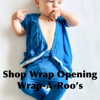 Wrap-A-Roo | Wrap Opening Rompers ☀️
