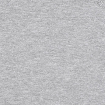 RIBBED HEATHERED GREY