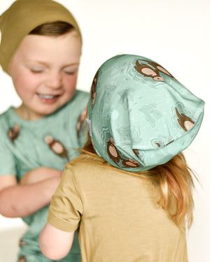 Beanie in Otters | Bamboo Viscose