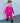 Front Opening Romper in Fuchsia | Bamboo Viscose