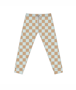 Women's Joggers in Check It