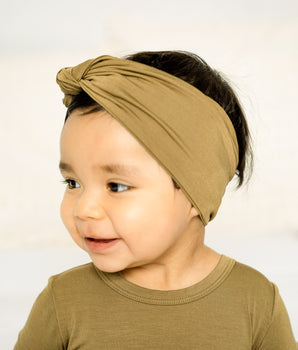 Headwrap in Khaki