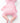 Reversible Opening Ready Set Romper® Twirl Shortie in Ribbed Bubblegum