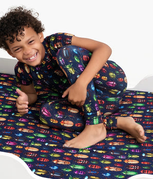 2 pc Bamboo Loungewear Set in Beetle-Mania!
