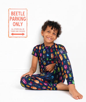 2 pc Bamboo Loungewear Set in Beetle-Mania!