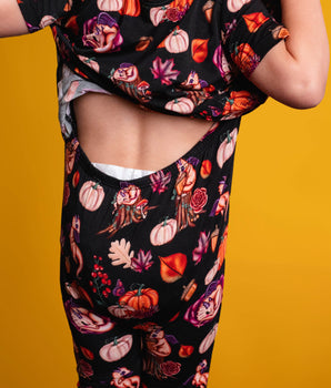 Reversible Opening Ready Set Romper® Twirl in OG Harvest Dragon