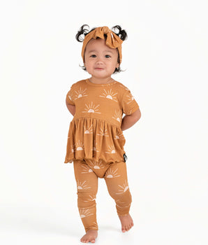 Reversible Opening Ready Set Romper® Twirl in Sunny