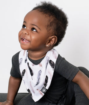 Bamboo  Bib in O.G Feathered Ebony