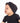 Headwrap in Ribbed Essential Midnight