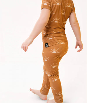 2 pc Loungewear Set in Sunny