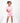2 pc Loungewear Set in Ribbed Bubblegum