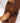 Front Opening Romper in Ribbed Milk Chocolate