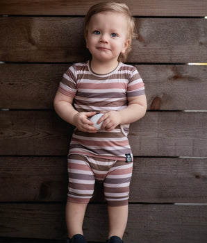 Front Opening Ready Set Romper® Shortie Romper in Desert Horizon