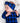 Headwrap in Blue Buffalo Plaid