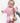 Front Opening Ready Set Romper® in RIBBED BLUSH PINK