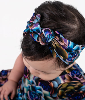 Headwrap in Electric Garden