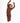 2 pc Loungewear Set in Ribbed Milk Chocolate