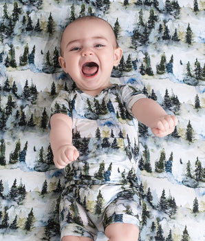 Bamboo Crib Sheet in O.G The Woodlands