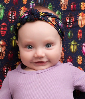 Bamboo Headwrap in Beetle-Mania!