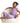 2 pc Loungewear Set in Ribbed Lavender