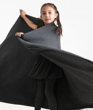 Bamboo Blanket in Ribbed O.G London Fog