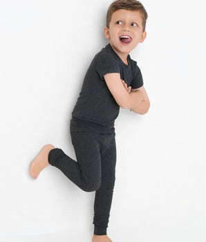 2 pc Loungewear Set in Ribbed O.G London Fog