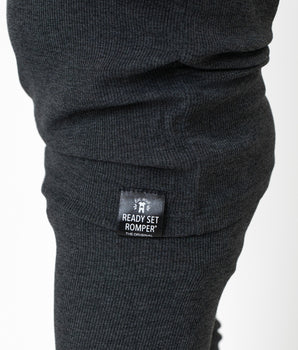 2 pc Loungewear Set in Ribbed O.G London Fog