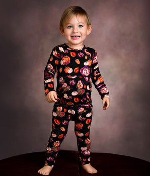 Front Opening Ready Set Romper® in OG Harvest Dragon