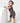 Front Opening Ready Set Romper® Shortie in Ribbed Stormy