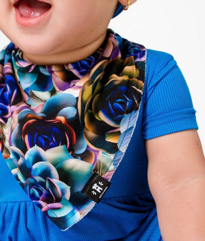 Bib in Electric Garden