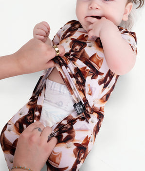 Front Opening Ready Set Romper® in Old Yellerstone