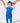 Reversible Opening Ready Set Romper® Twirl in Ribbed Sapphire
