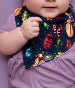 Bamboo Bib in Beetle-Mania!