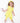Reversible Opening Ready Set Romper® Shortie Twirl in Ribbed Sunshine
