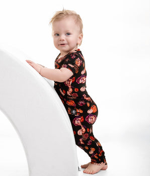 Front Opening Ready Set Romper® in OG Harvest Dragon