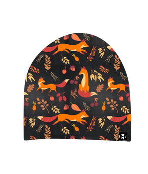 Beanie in Foxes | Bamboo Viscose