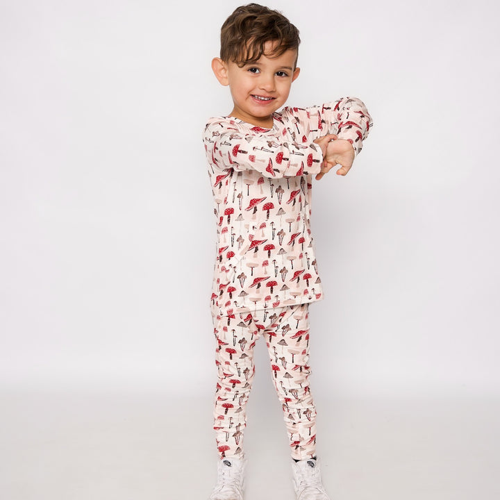 Front Opening Romper in Truffles | Bamboo Viscose