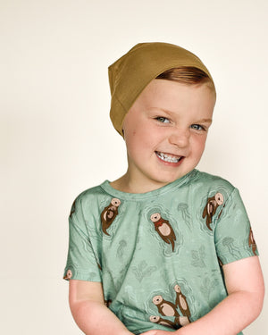Beanie in Khaki | Bamboo Viscose