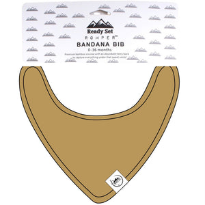 Bib in Khaki | Bamboo Viscose