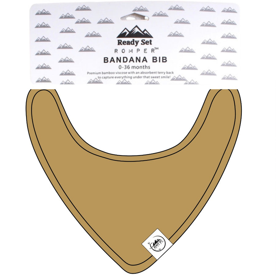 Bib in Khaki | Bamboo Viscose
