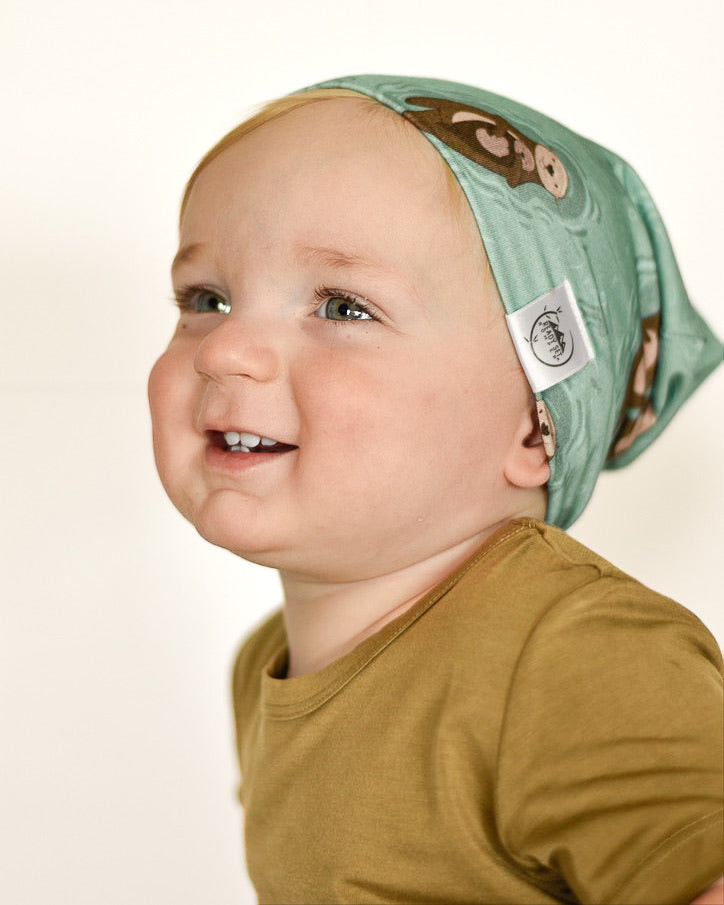Beanie in Otters | Bamboo Viscose