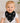Bamboo Bib in BEAR-AURA NIGHTS