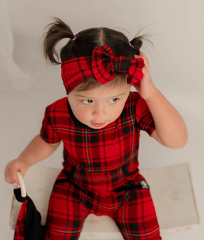 Headwrap in Tartan Plaid