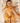 Front Opening Romper in Mango