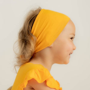 Headwrap in Mango | Bamboo Viscose