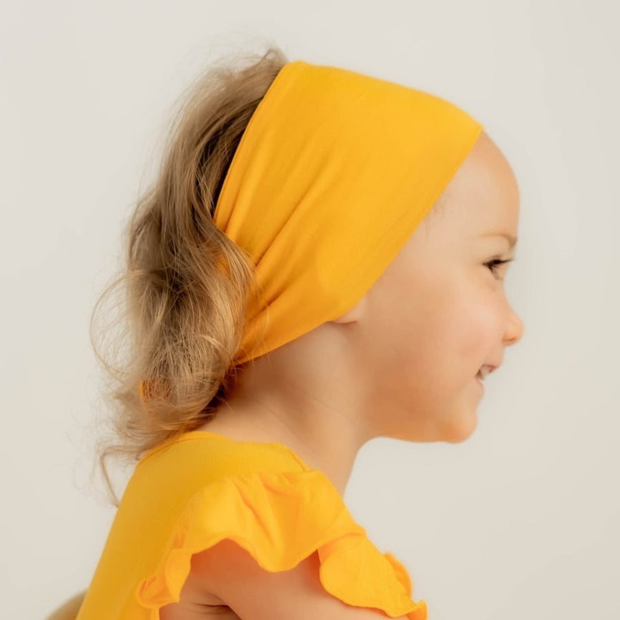 Headwrap in Mango | Bamboo Viscose