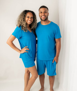 Women’s 2 pc Loungewear Set in Azure