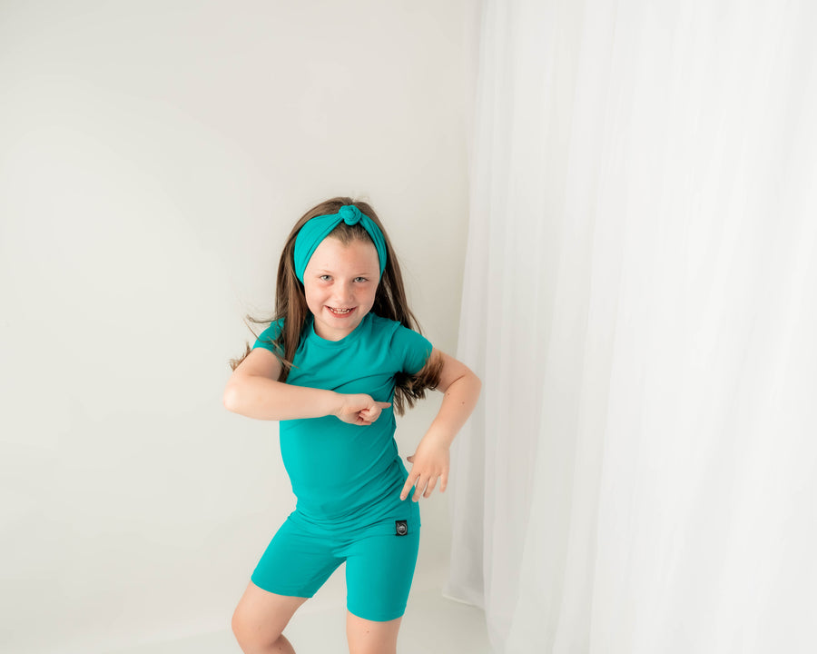 2 pc Loungewear Set in Jade | Bamboo Viscose