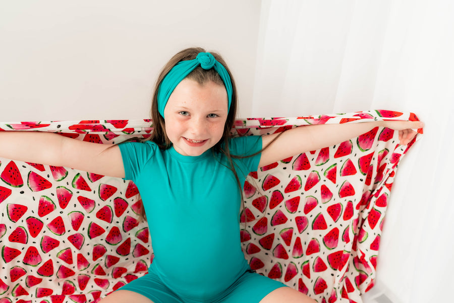 Blanket in OG Watermelons 2.0| Bamboo Viscose